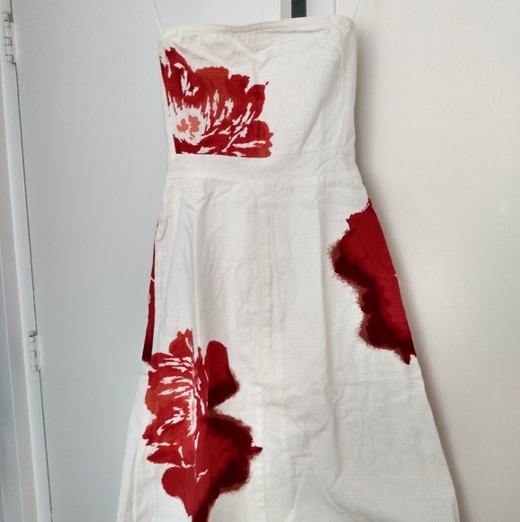 J. Crew Dresses & Skirts - J Crew strapless summer dress Sz 4